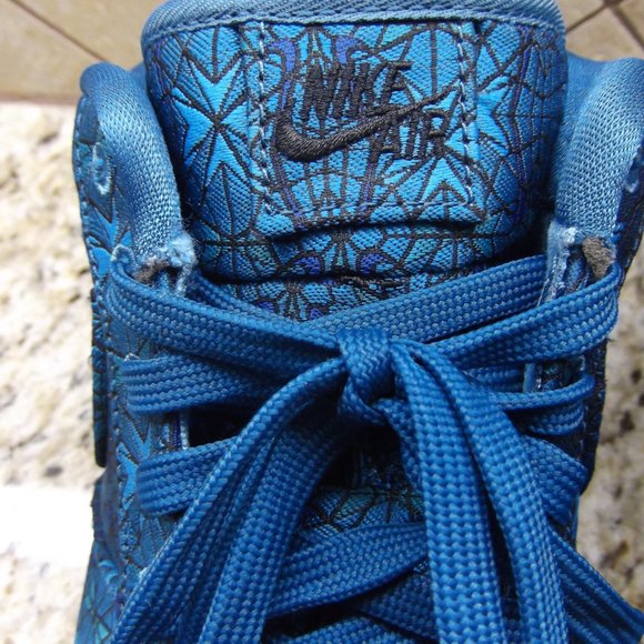 nike air force 1's stained glass green abyss size 12 - Picture 5 of 15